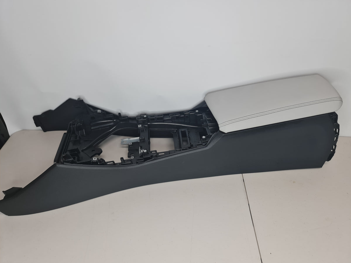 BMW G80 M3 Centre Console Silverstone Leather Arm Rest 5116806778 - MPerformance.parts