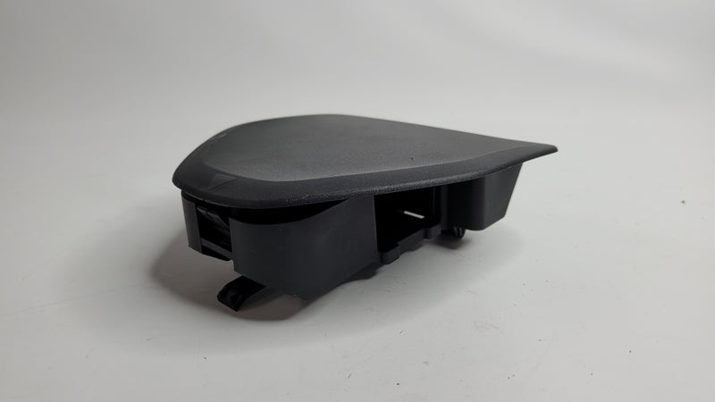 BMW G80 M3 safety warning triangle cover holder by MPerformance.parts, black plastic with mounting clips, designed for vehicle safety tools.