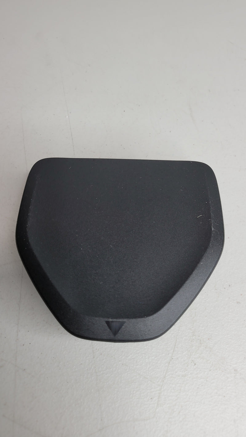 BMW G80 M3 safety warning triangle cover holder by MPerformance.parts, black plastic with mounting features.