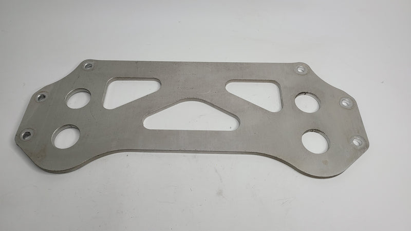 BMW M3 Competition G80 left lower bracket from MPerformance.parts, showing the metal support component for vehicle stability.