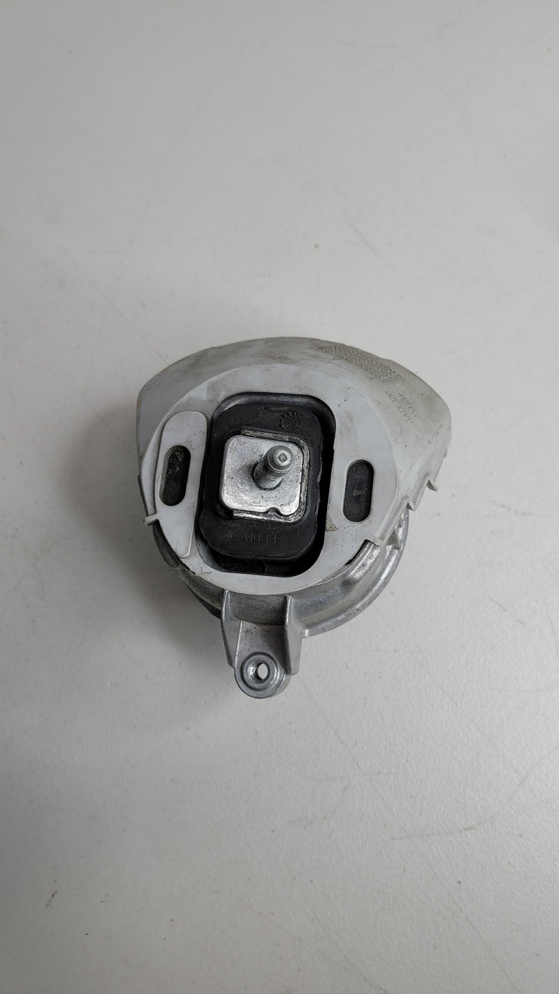 BMW M3 engine mount right side, part number 2284818-01, from MPerformance.parts, showing the metal mount with rubber components.