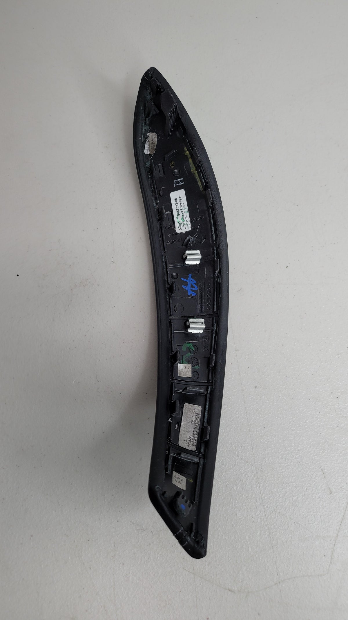 BMW M3 F80 Front Drivers Door Black Leather Pull Handle 8057633-05 - MPerformance.parts
