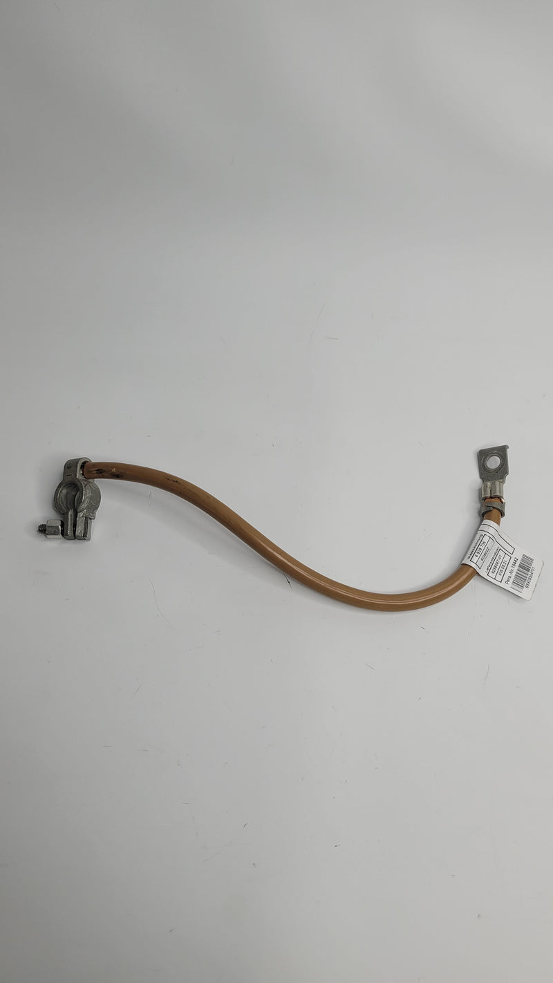 BMW M3 F80 negative minus battery cable wire lead in brown, designed for MPerformance.parts, showing the cable and connectors.