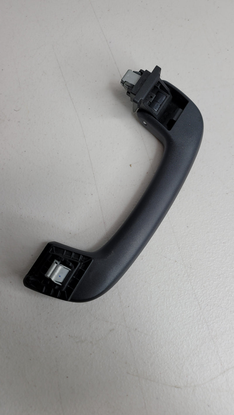 Black BMW M3 F80 roof grab handle made from PA6GF30, designed for easy grip and interior convenience.