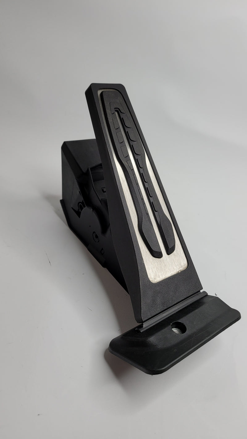 BMW M3 G80 accelerator pedal by MPerformance.parts, showcasing a sleek, high-performance pedal for enhanced driving control.