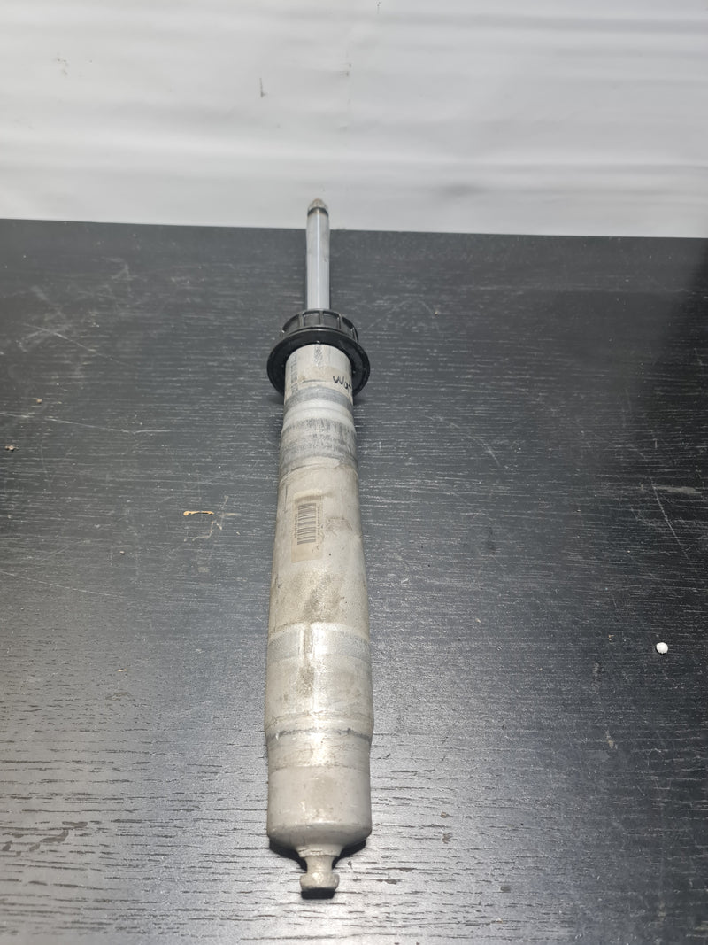 BMW F80 F82 M3 M4 front suspension shock strut with EDC from MPerformance.parts, showing the shock absorber with mounting components