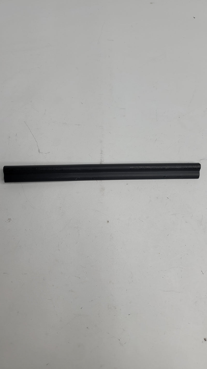 BMW 3 F30 F80 rear door window sealing strip by MPerformance.parts, showing the black rubber weatherproofing component.