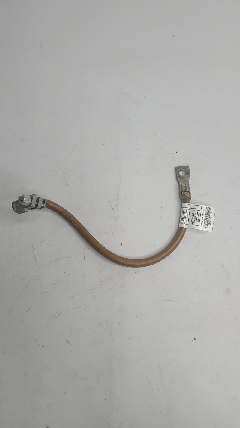 BMW X5 F15 negative battery cable wire lead in brown, compatible with MPerformance.parts, showing the cable and connector.