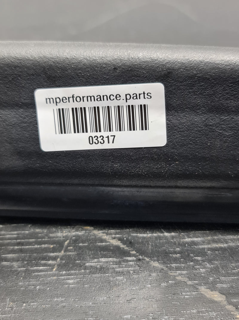 Rubber seal labeled 52208099701 from MPerformance.parts, flexible black rubber gasket for automotive sealing applications.