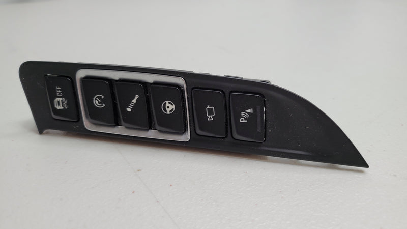 BMW M3 M4 F80 F82 F83 Drive Mode Switch Control Panel Trim by MPerformance.parts, featuring a sleek black finish and control buttons.