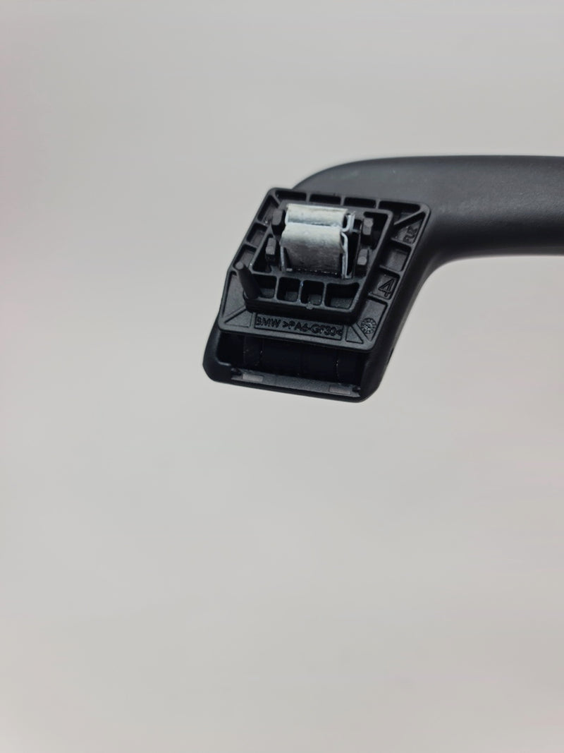 Black F80 Roof Grab Handle Arm Holder from MPerformance.parts, showing the sturdy handle and mounting points for BMW F80 models.