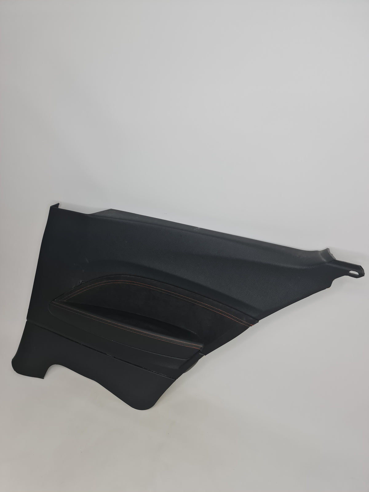 F87 M2 Competition Rear Drivers Door Card Black Leather Orange Stitching - 9770566 - MPerformance.parts