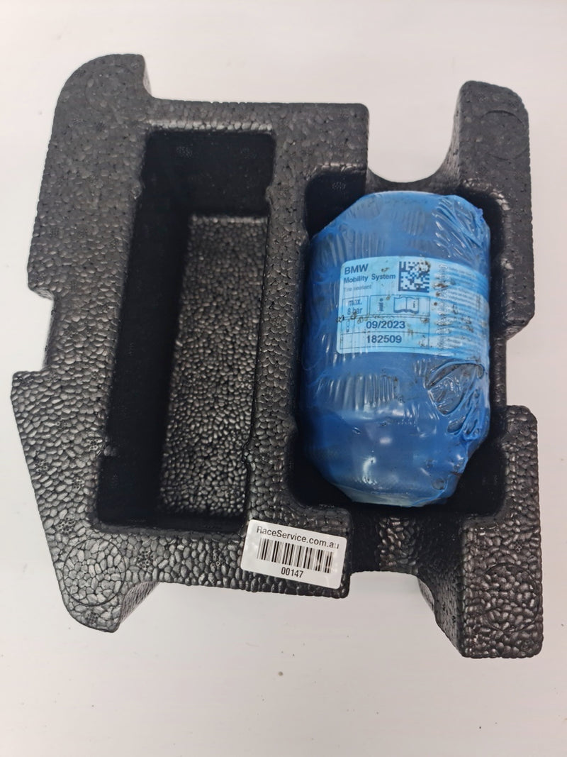 F80 BMW M3 left energy foam absorber and impact insulation cover by MPerformance.parts, OEM 211064-10, shown in black foam material