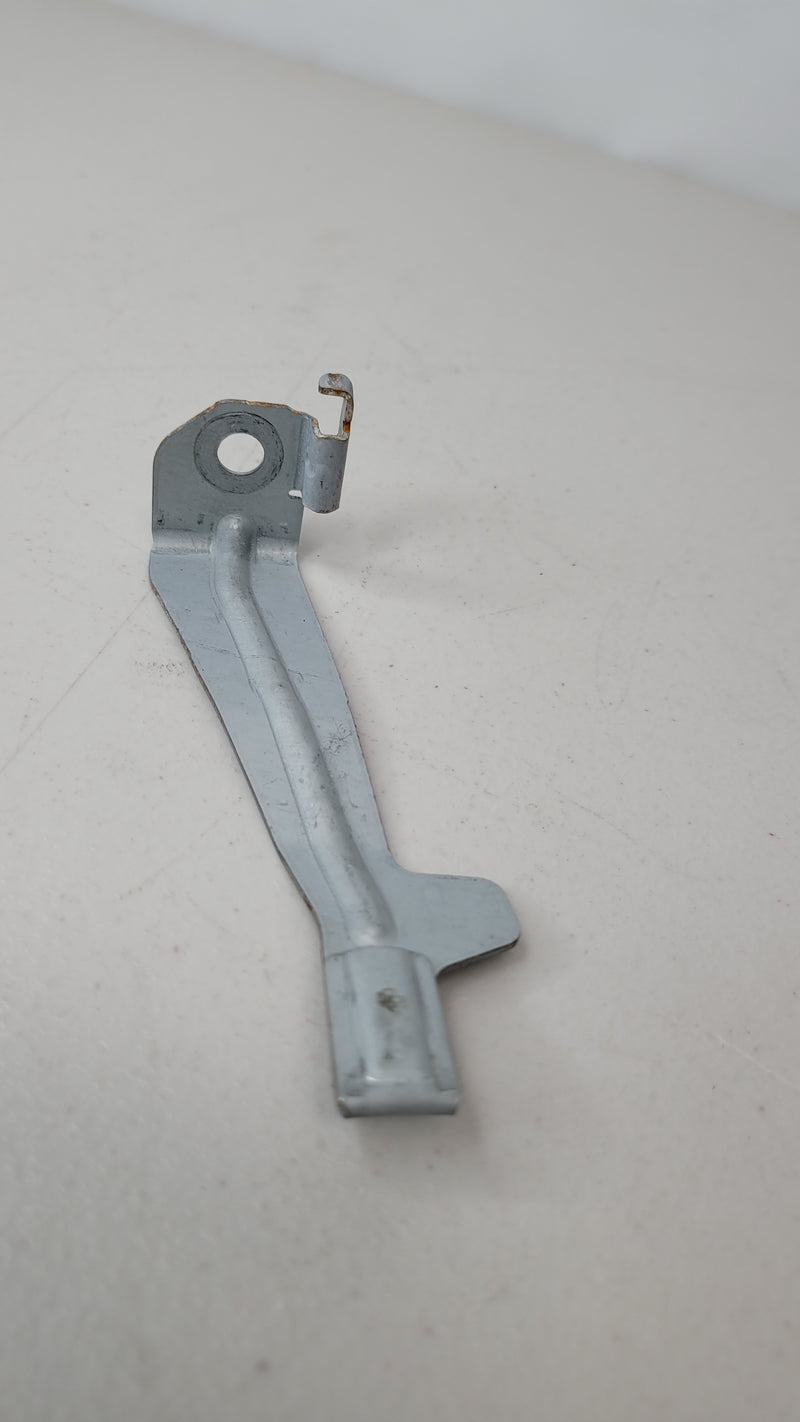 BMW G80 footwell mount driver side bracket holder by MPerformance.parts, showing the black metal mounting bracket with mounting points.