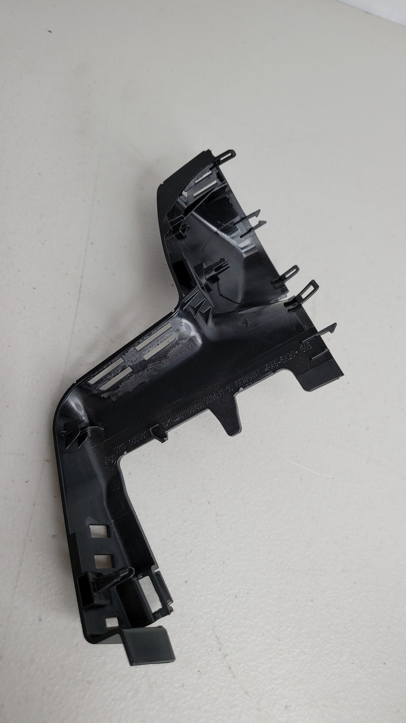 G80 M3 mirror trim by MPerformance.parts, close-up view of the sleek black trim piece on the side mirror of a BMW G80 M3.