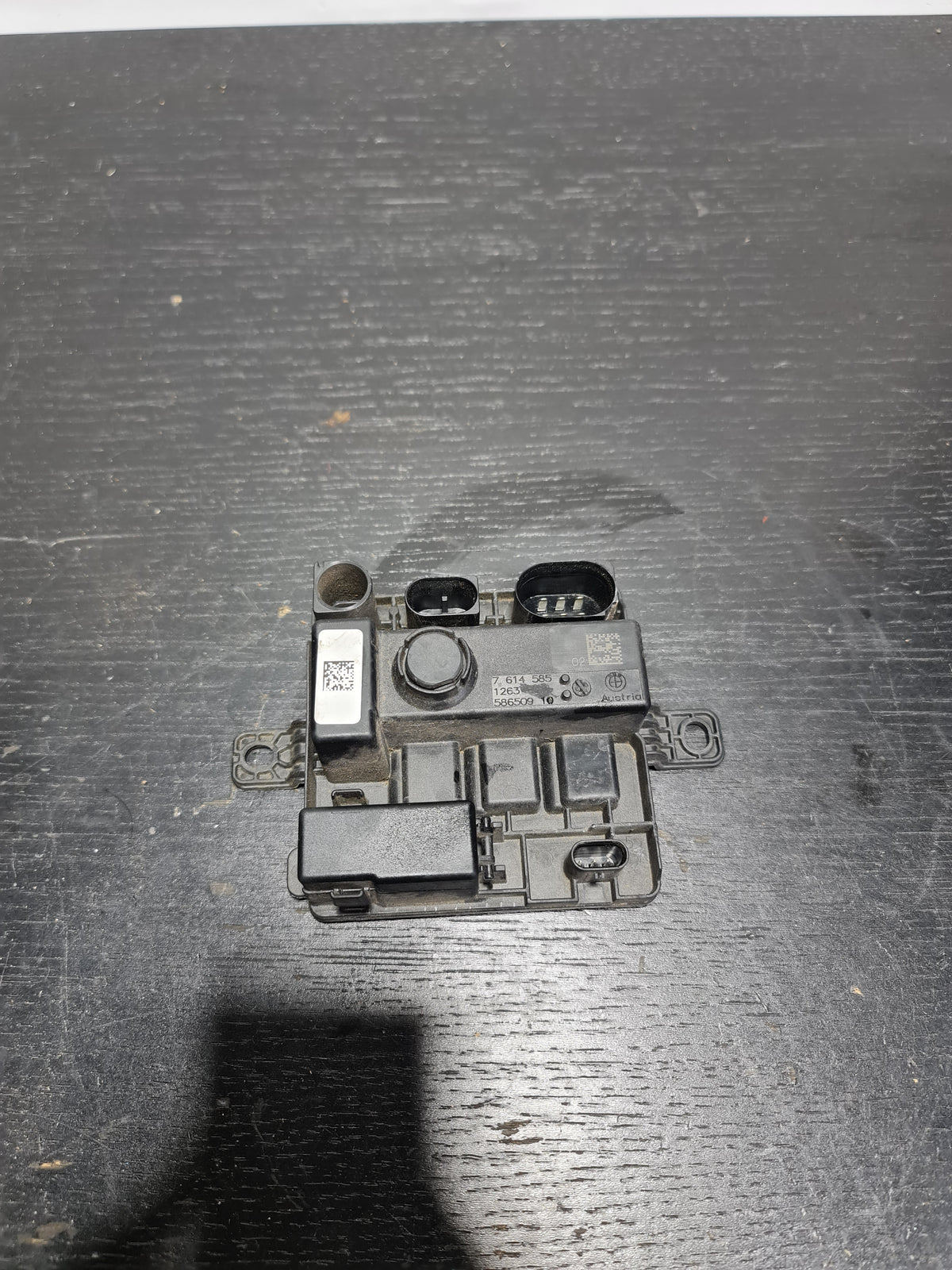 BMW M3 F80 Integrated Supply Module by MPerformance.parts, showcasing the detailed automotive component for engine management.