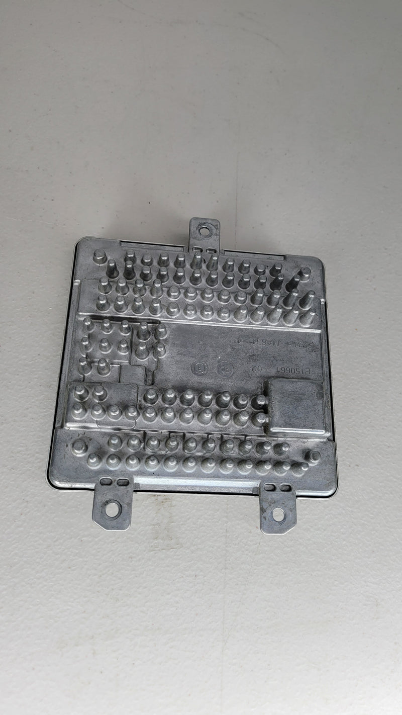 BMW G30 G31 G38 G32 iX3 X3 X4 Laser LED Headlight control unit by MPerformance.parts, black control module with connectors.