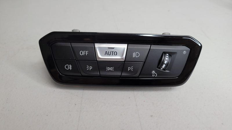 BMW G80 M3/4 light switch control unit by MPerformance.parts, showing the sleek control panel with buttons and connectors.