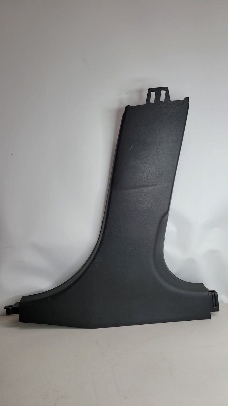 BMW M3 G80 right side B pillar lower trim cover by MPerformance.parts, showing the sleek black trim piece.