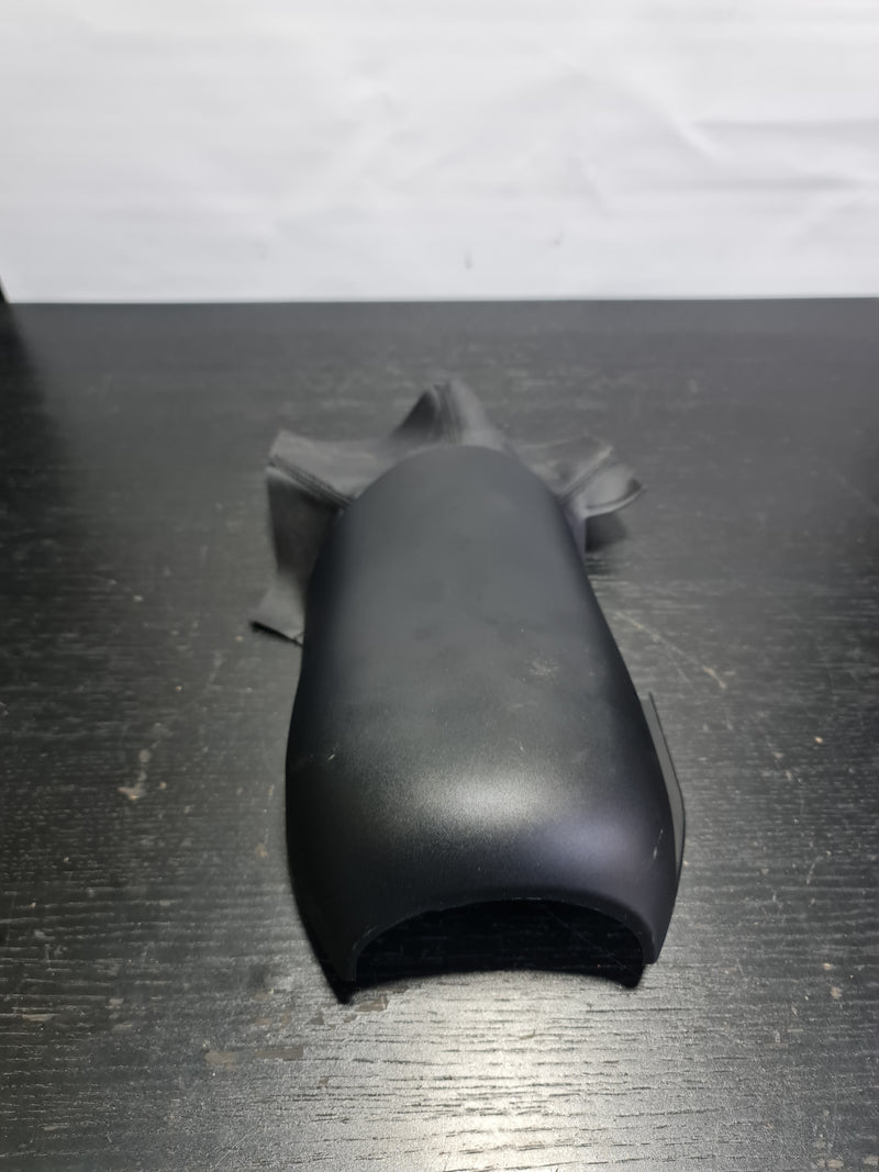 BMW F20 F22 F30 F31 F32 steering column cowl trim panel bottom, MPerformance.parts, black plastic cover for lower steering column.