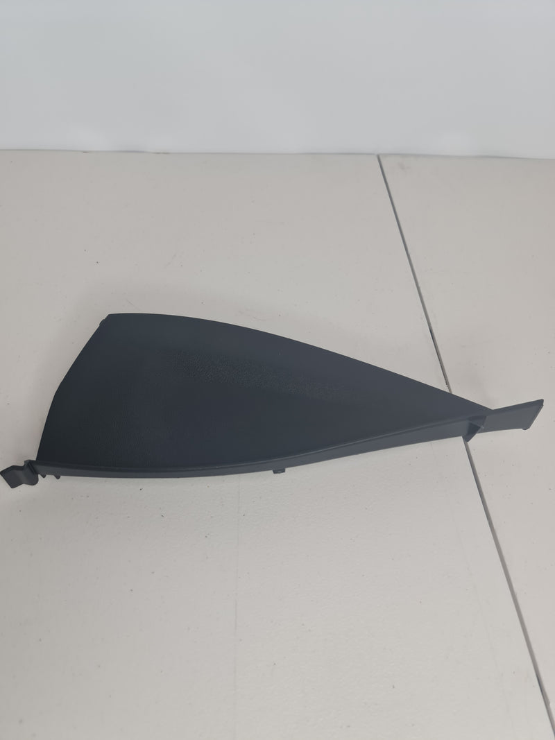 BMW G80 M3 outside left bezel panel trim cover for dash by MPerformance.parts, showing the sleek black finish and precise fit.