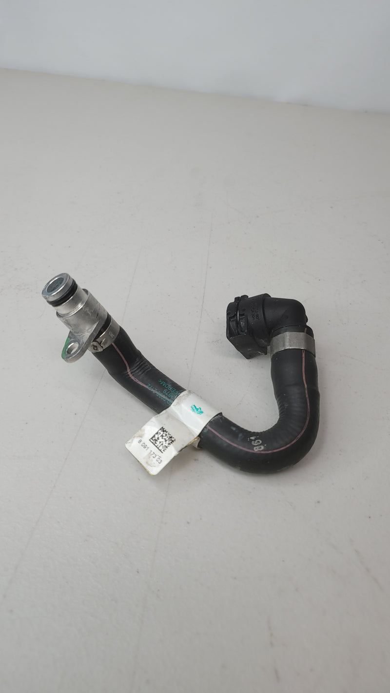 BMW G80 G82 G83 M3 M4 S58 turbo coolant hose line by MPerformance.parts, OEM replacement part, showcasing the hose and fittings.