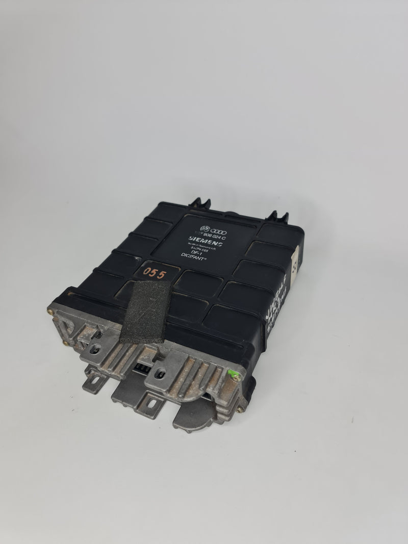 VW/AUDI Engine Control Unit 037906024C by MPerformance.parts, showing the electronic module with connectors and circuit board details.
