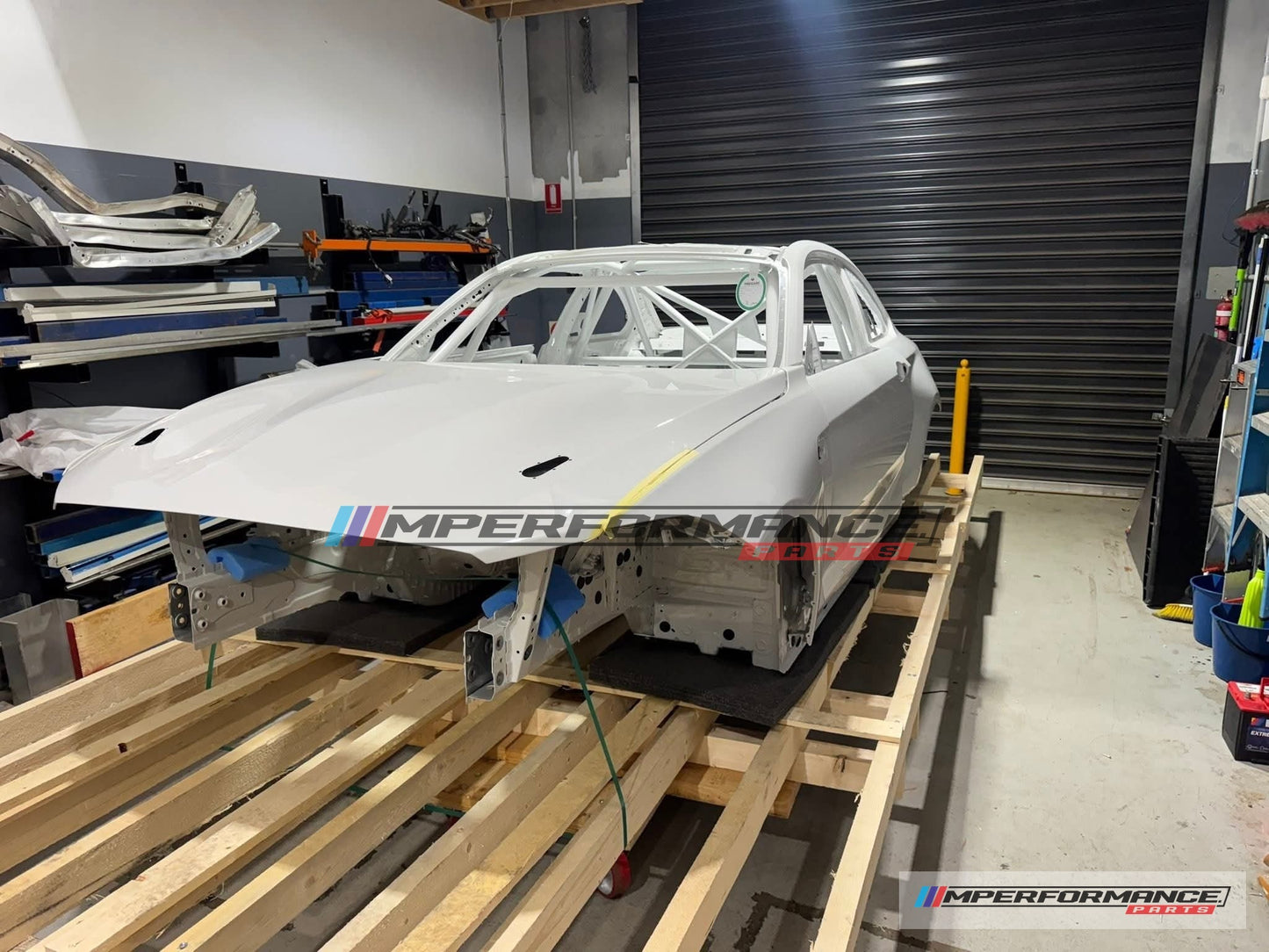 BMW F87 M2 CS Racing painted body shell FIA roll cage OEM BMW Motorsport 41008438097 image 1