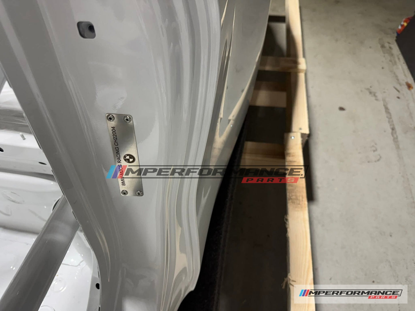 BMW F87 M2 CS Racing painted body shell FIA roll cage OEM BMW Motorsport 41008438097 image 3