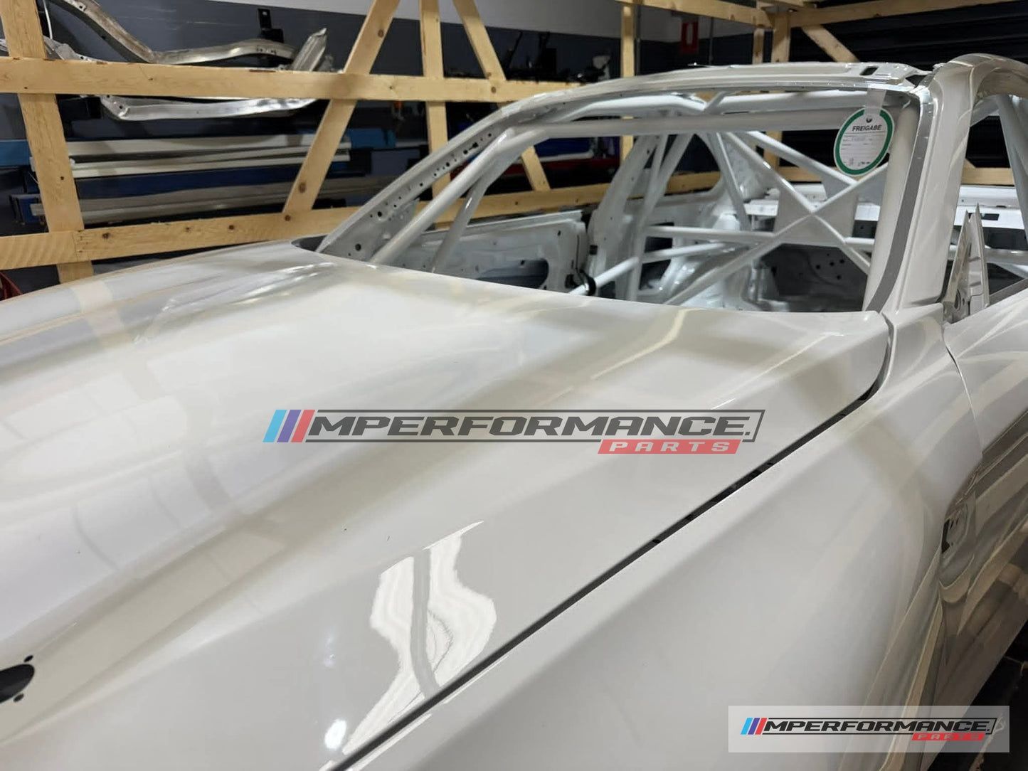 BMW F87 M2 CS Racing painted body shell FIA roll cage OEM BMW Motorsport 41008438097 image 12