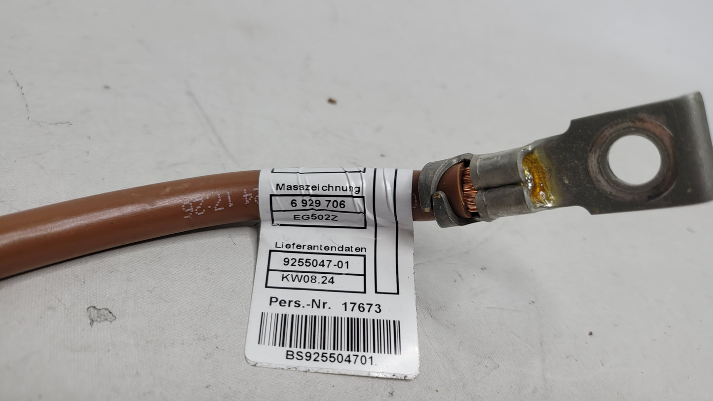 BMW M4 F82 Negative Battery Cable Connection 9255047 - MPerformance.parts