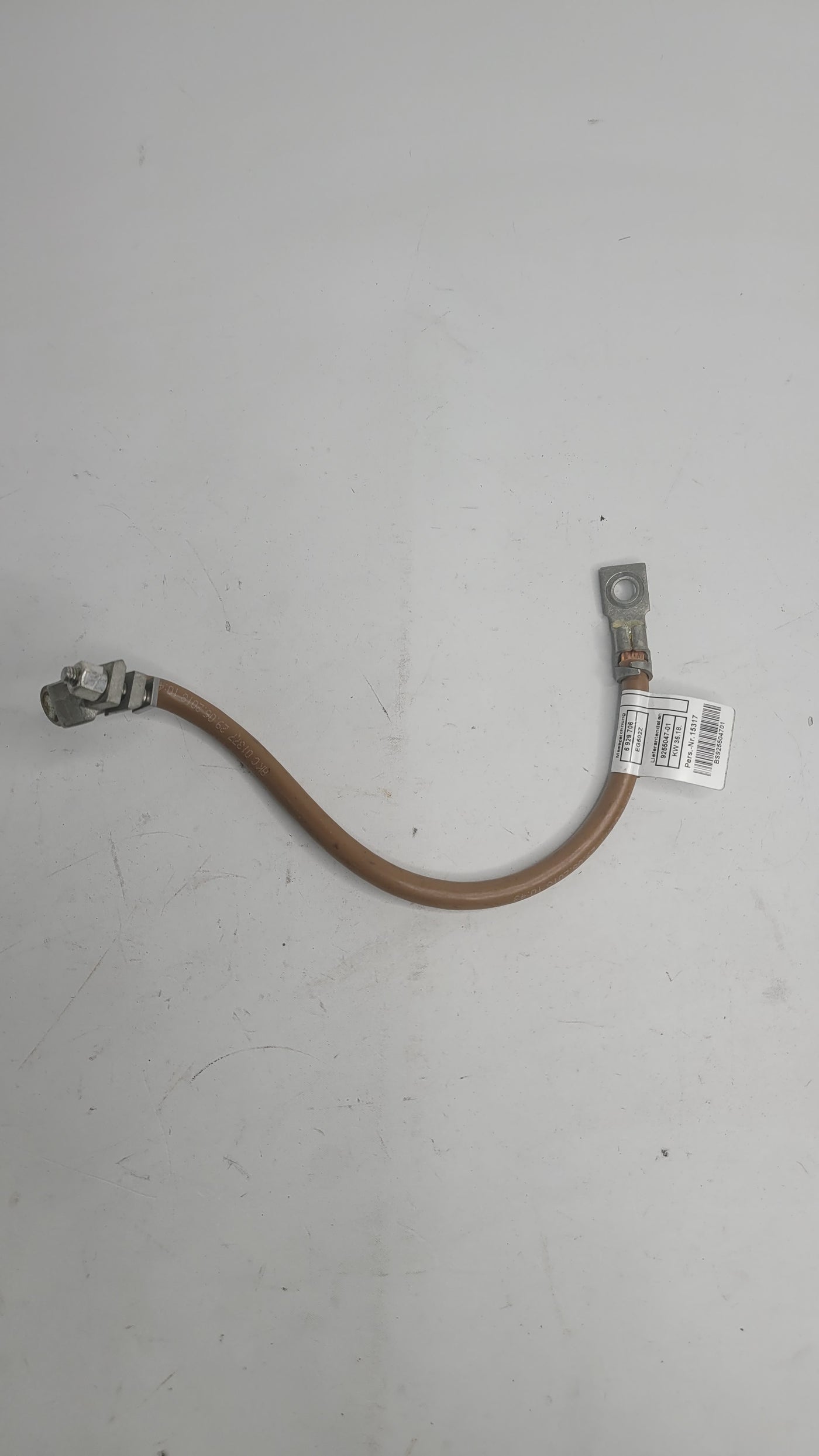 BMW X5 F15 Negative Minus Battery Cable Wire Lead Brown 15974510 - MPerformance.parts
