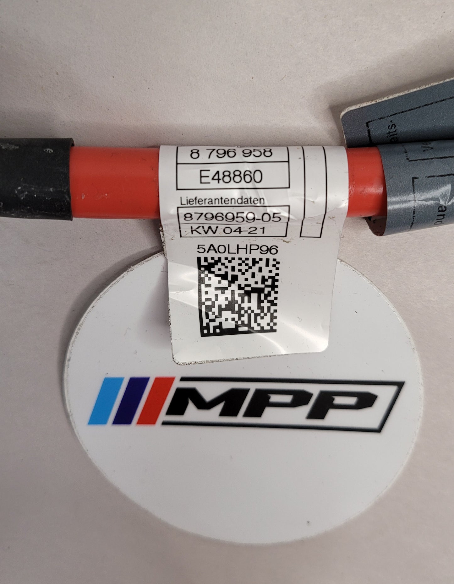 BMW G80 M3 Battery Cable Positive 8796959 - MPerformance.parts