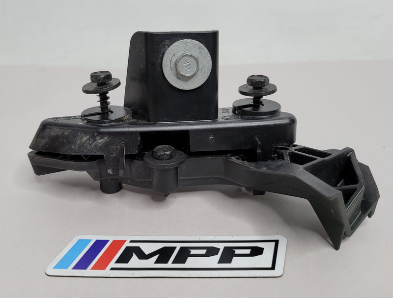 BMW 4 Coupe M G82 front right lower bumper bracket by MPerformance.parts, showing the metallic bracket component.