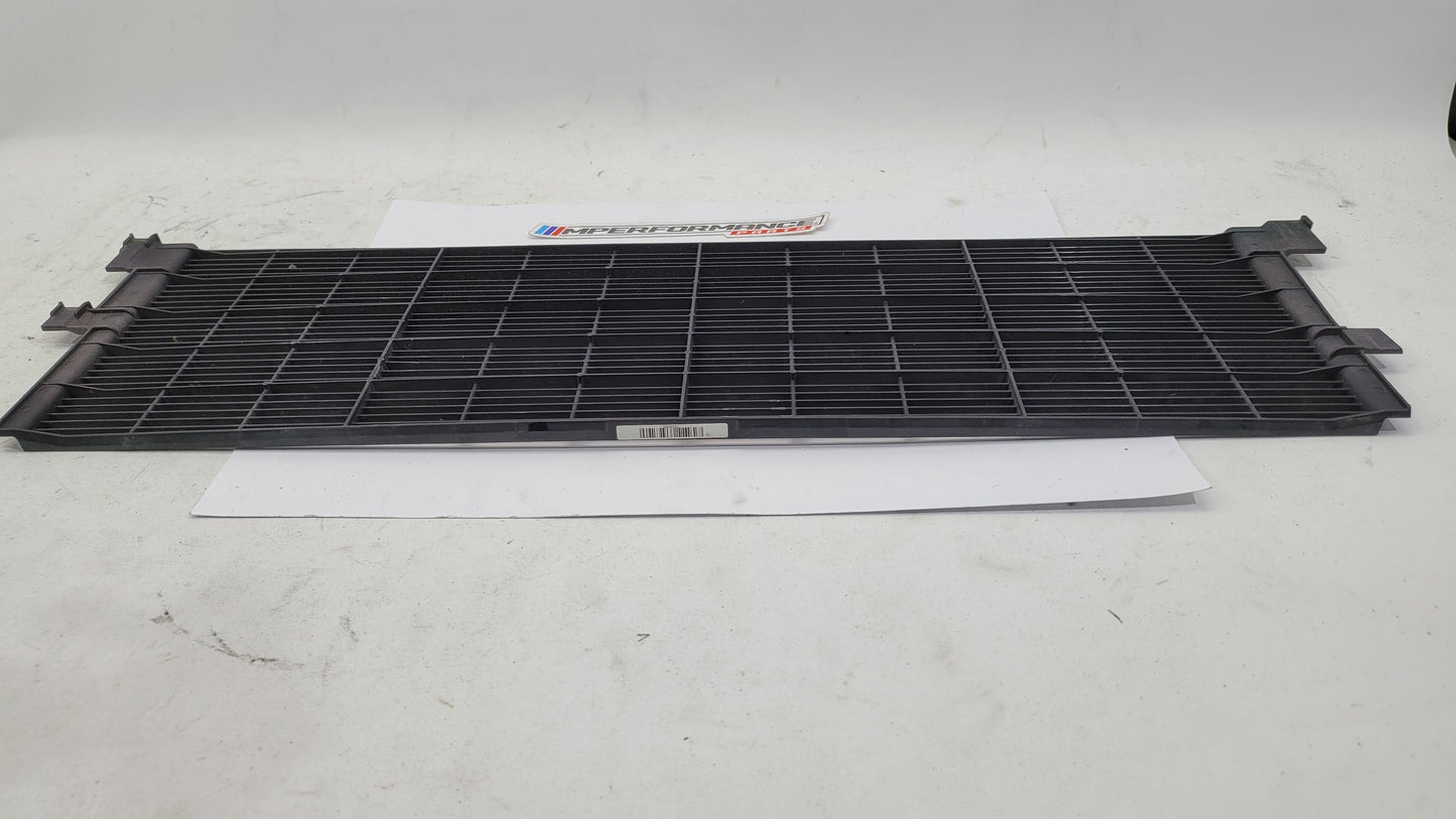 BMW G80 G82 G83 M3 M4 Competition plastic radiator cover shroud by MPerformance.parts, shows the sleek black engine bay component.