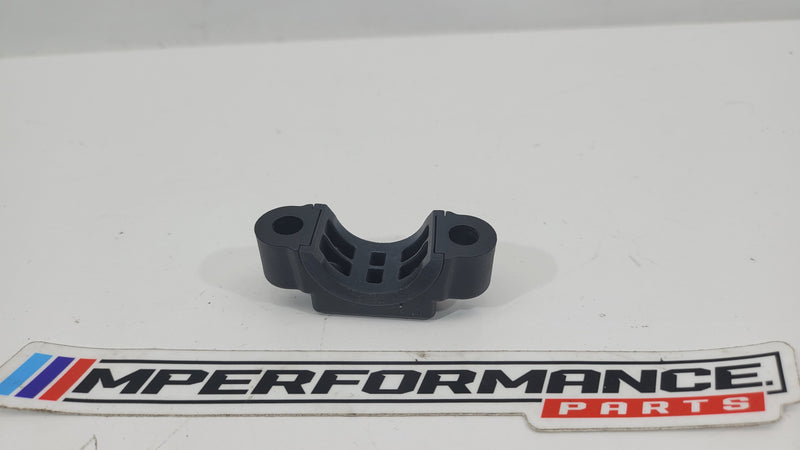 MPerformance.parts engine fuel rail mount bracket for BMW N20 engine, metallic bracket with mounting holes and structural design
