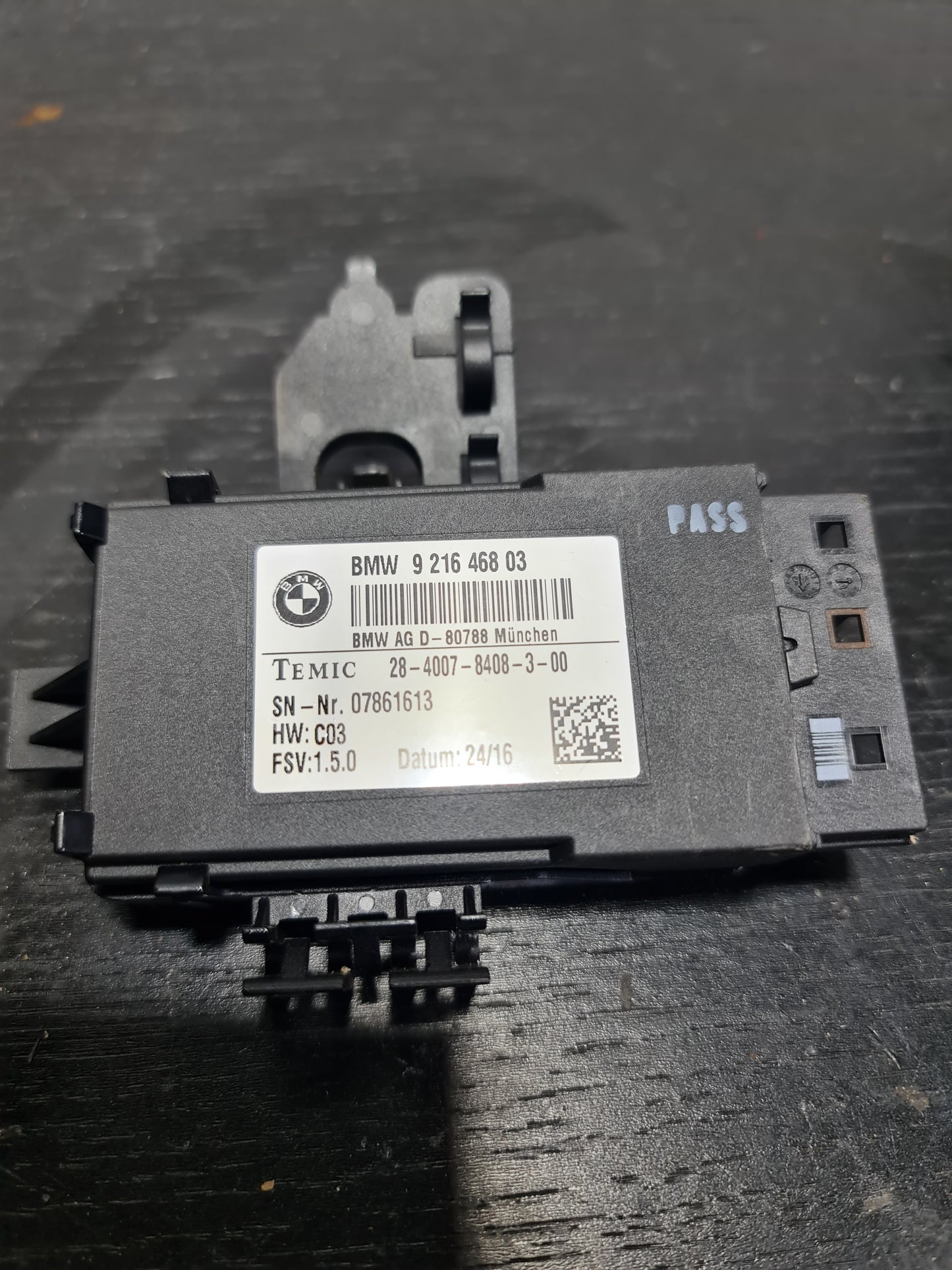 Steuergerät für Sitzheizung, BMW M3 F80-Serie, OEM 9216468