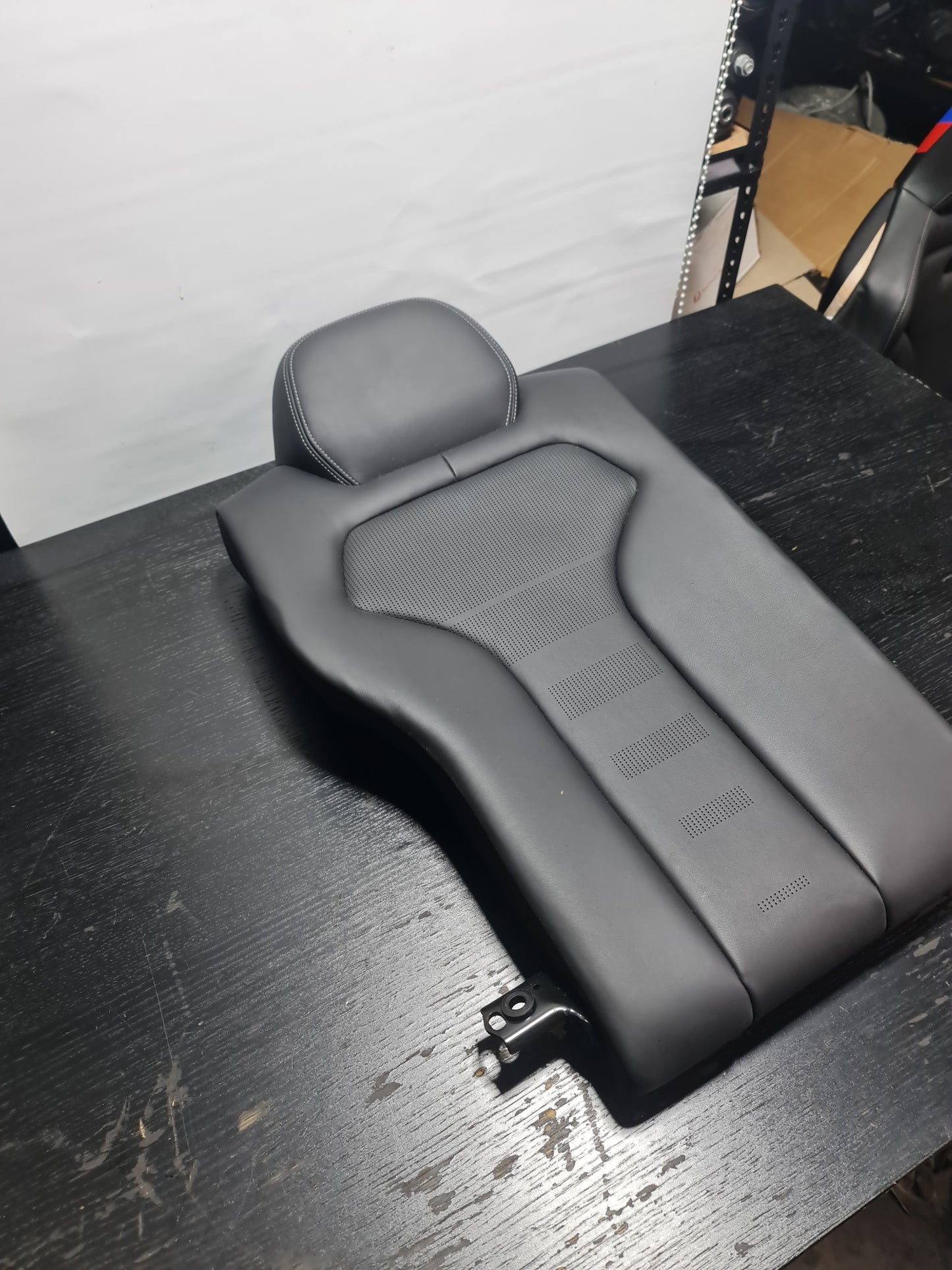 BMW M3 F80 OEM BLACK LEATHER REAR SEAT ASSY