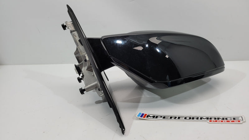 BMW M3 G80 right driver side wing mirror with built-in blind spot camera, RHD, part from MPerformance.parts.