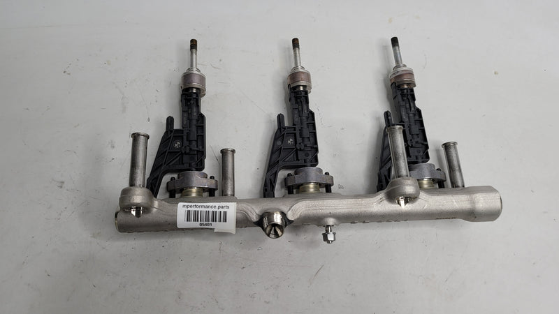 BMW S58 fuel rail injector set of 3, compatible with M3, M4 G80, X3M F97 and X4M F98, part 8671991