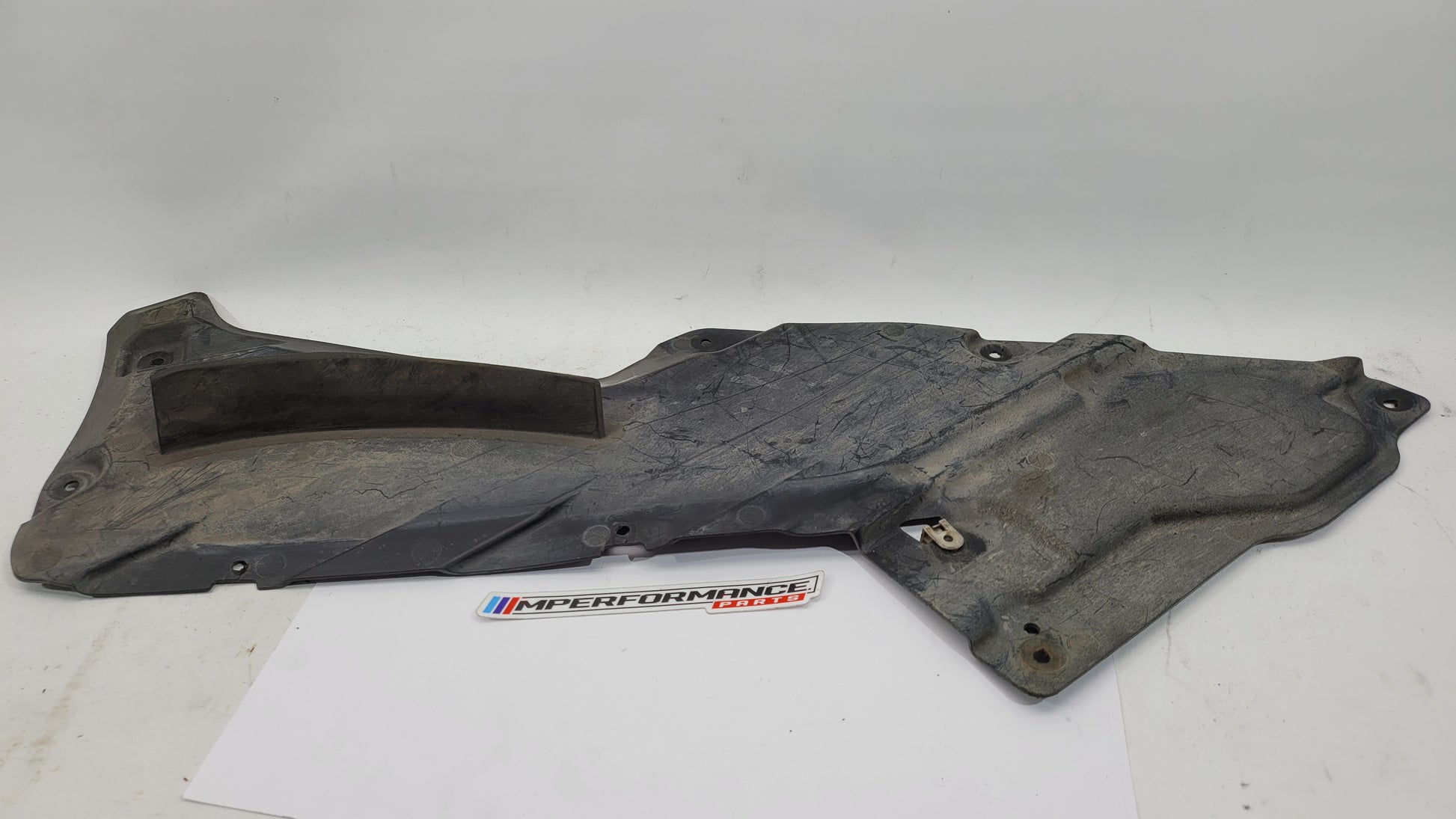 BMW M3 M4 G80 G82 G83 underbody panelling panel trim right side by MPerformance.parts, showing the sleek automotive component.