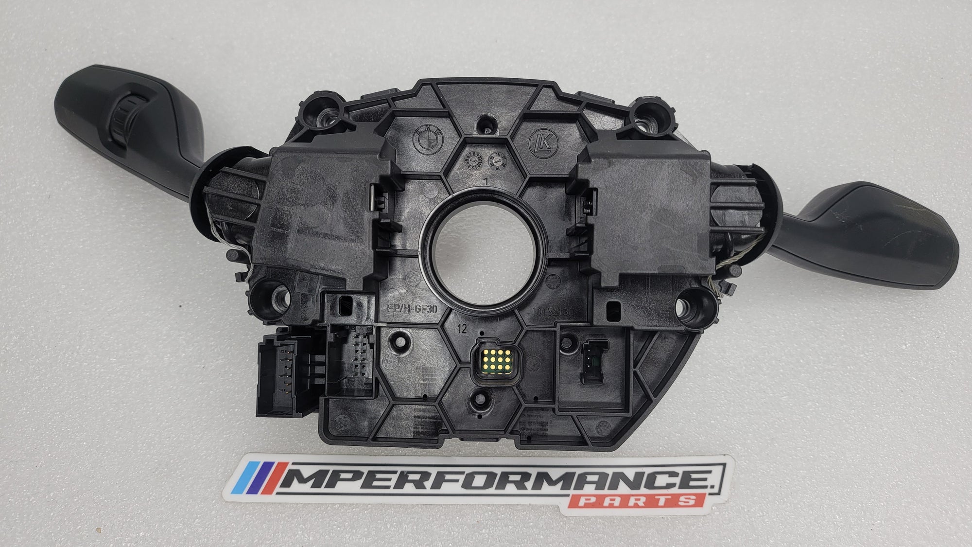 MPerformance.parts F8X clock spring with wiper stalks, automotive electrical component for BMW F8X series vehicles.