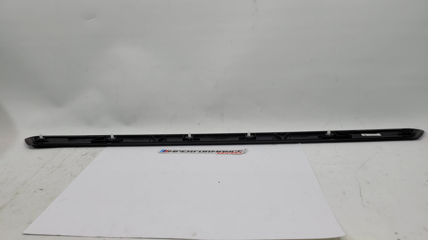 BMW M2 Competition F87 door sill scuff plate, left or right side, MPerformance.parts replacement accessory, close-up view