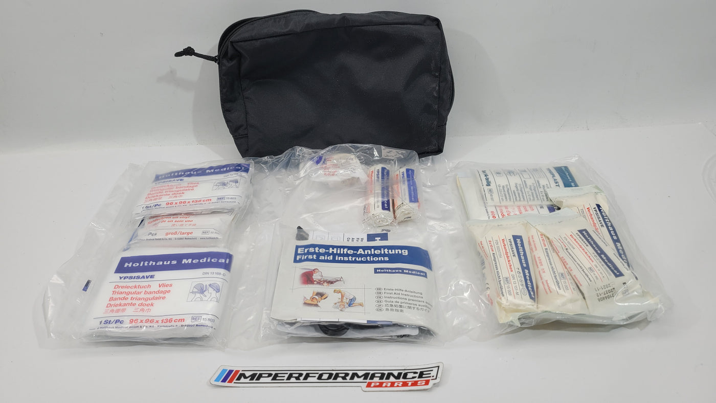 BMW First Aid Emergency Medical Kit Pouch Black 7261178 G80 M3