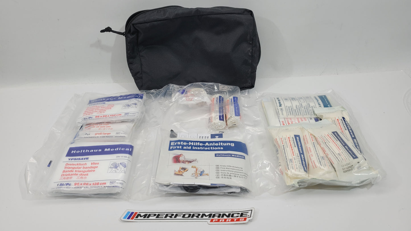 BMW First Aid Emergency Medical Kit Pouch Black 7261178 G80 M3