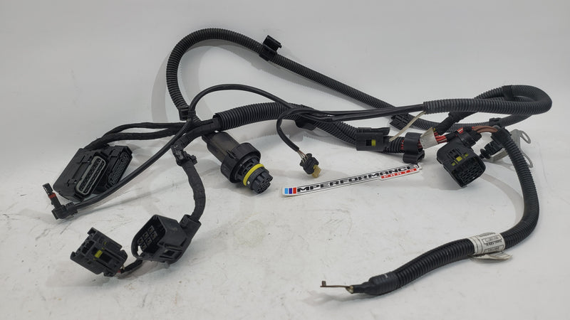 BMW M2 M3 M4 F80 F83 F82 series gearbox wiring loom by MPerformance.parts, showing a detailed view of the electrical harness.