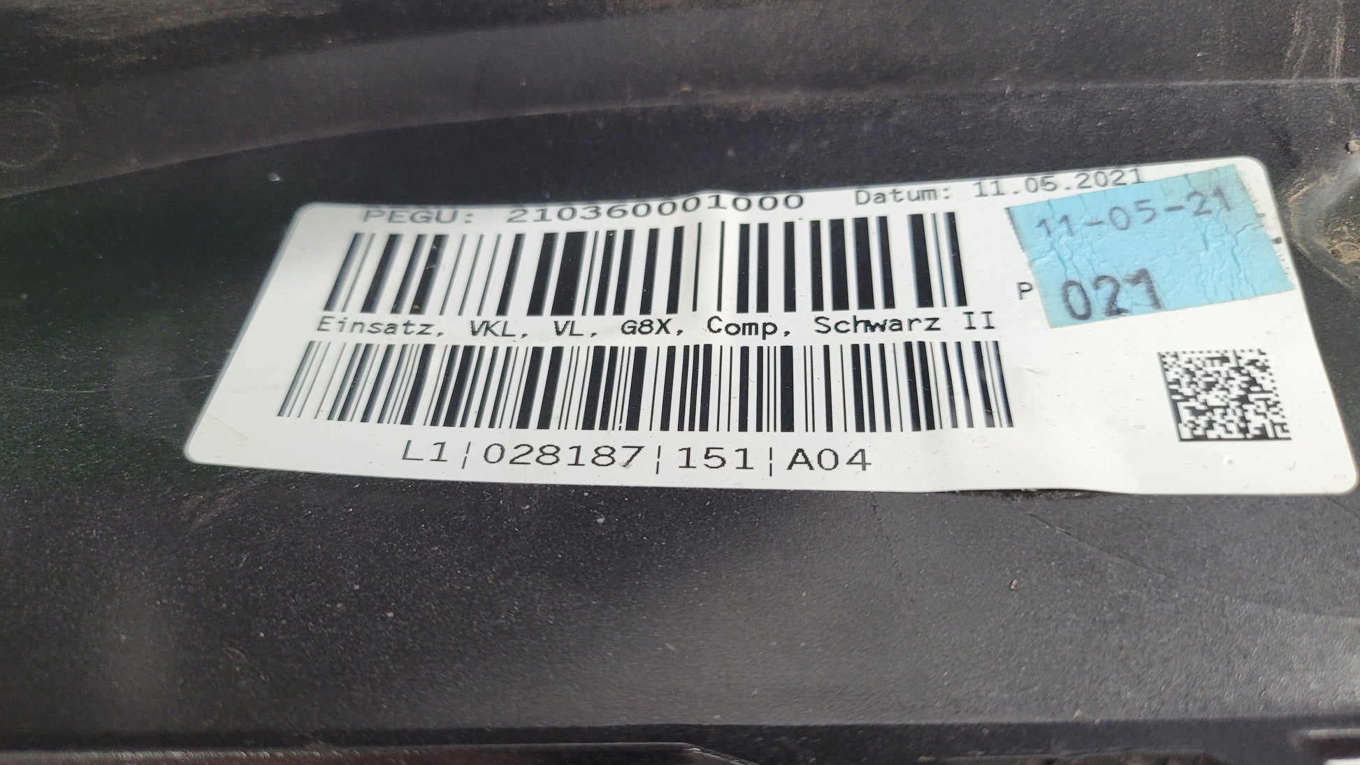 BMW M4 G82 Front Left Bumper Lower Carrier Strip 21036000 - MPerformance.parts