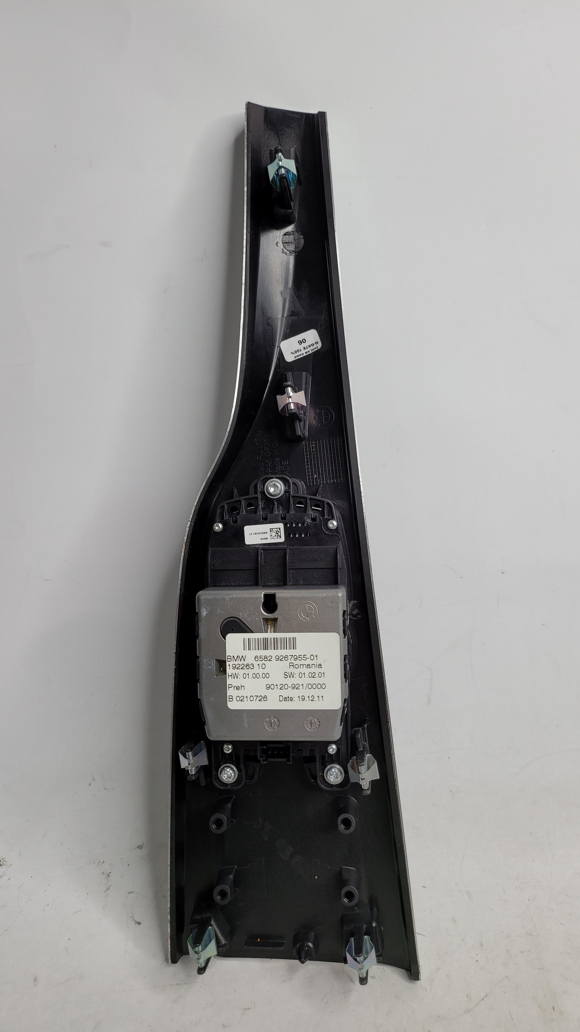 9267955 11-17 BMW 3 Series iDrive Media Navigation Controller Switch Knob With Brushed Metal Trim - MPerformance.parts