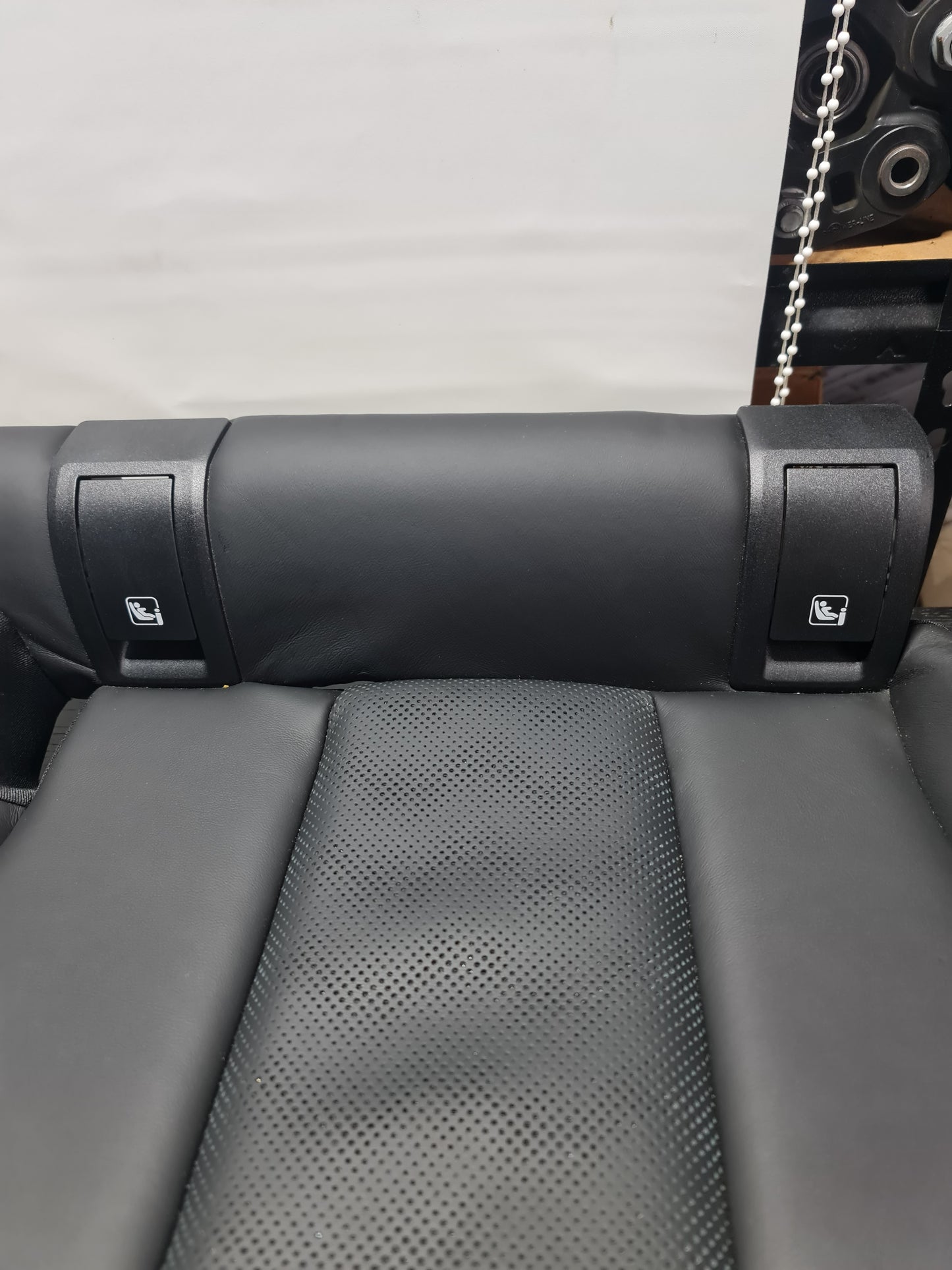 2023 BMW M3 COMPETITION XDRIVE G80 OEM BLACK LEATHER REAR SEAT ASSY 52207447831