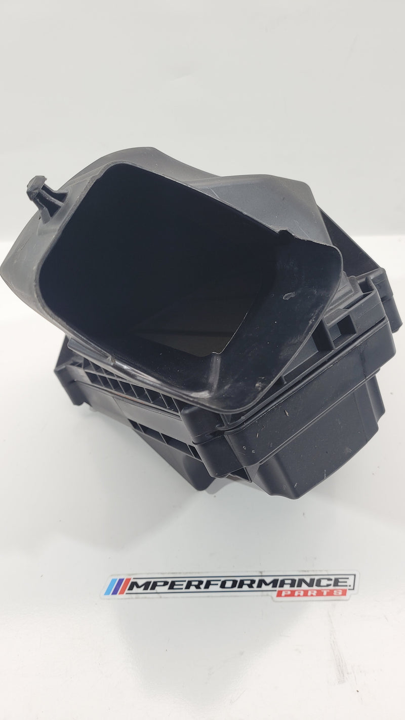 BMW M3 M4 G80 G82 G83 right driver side air box filter by MPerformance.parts, showing the clean filter element and housing.